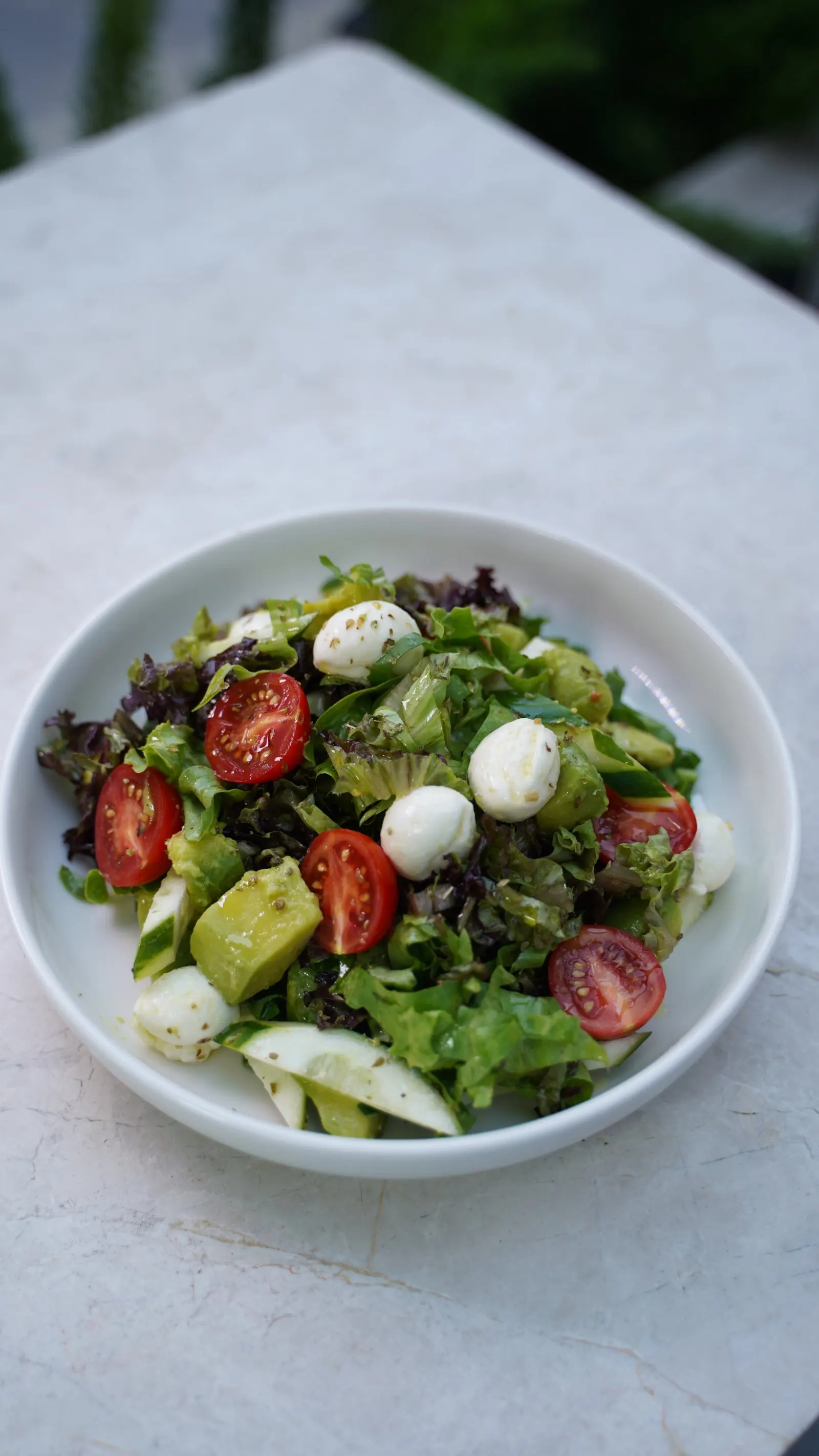 Con Mozzarella e Avocado