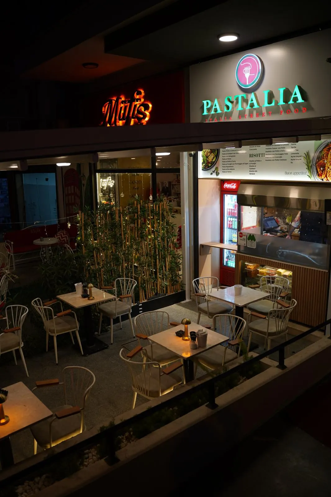 Pastalia’da servis edilen taze el yapımı makarna